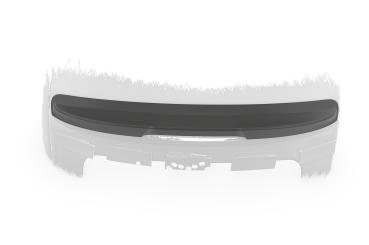 CSR Heckspoiler | Heckflügel mit ABE für Fiat 500 Cabrio HF990-L schwarz matt (Lackierung erforderlich)
