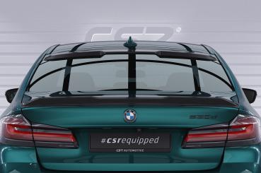 CSR Heckspoiler | Heckflügel mit ABE für BMW 5er G30 Limousine HF992-M Carbon Look matt strukturiert (keine Lackierung erforderlich)