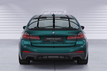 CSR Heckspoiler | Heckflügel mit ABE für BMW 5er G30 Limousine HF992-M Carbon Look matt strukturiert (keine Lackierung erforderlich)