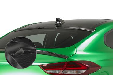 CSR Heckscheibenblend mit ABE für Hyundai I30 (PD) Fastback HSB078-C Carbon Look Hochglanz (keine Lackierung erforderlich)