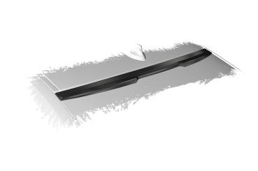 CSR Heckscheibenblend mit ABE für BMW 2er (F22) Coupe HSB079-G Glossy schwarz Hochglanz (keine Lackierung erforderlich)