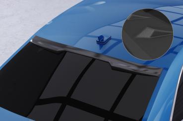 CSR Heckscheibenblend mit ABE für Audi A4/S4 B9 (8W) Limousine HSB081-S schwarz matt strukturiert (keine Lackierung erforderlich)