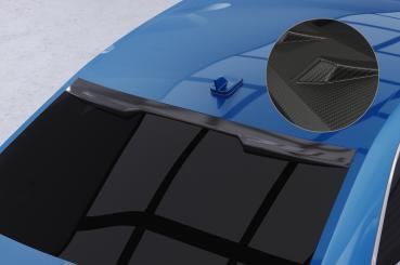 CSR Heckscheibenblend mit ABE für Audi A4/S4 B9 (8W) Limousine HSB081-M Carbon Look matt strukturiert (keine Lackierung erforderlich)