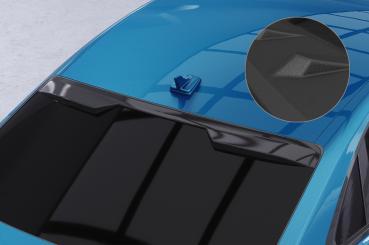 CSR Heckscheibenblend mit ABE für Audi A3 / S3 / RS3 (8Y) Limousine HSB086-S schwarz matt strukturiert (keine Lackierung erforderlich)