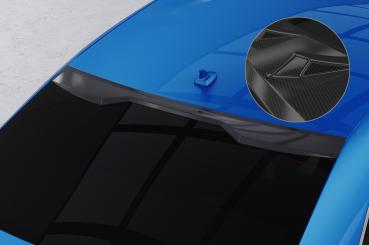 CSR Heckscheibenblend mit ABE für Audi A3 / S3 (8V) Limousine HSB087-C Carbon Look Hochglanz (keine Lackierung erforderlich)
