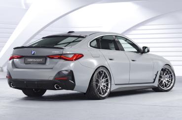 CSR Heckscheibenblend mit ABE für BMW 4er / i4 (G26) Gran Coupe HSB088-G Glossy schwarz Hochglanz (keine Lackierung erforderlich)