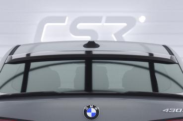 CSR Heckscheibenblend mit ABE für BMW 4er / i4 (G26) Gran Coupe HSB088-G Glossy schwarz Hochglanz (keine Lackierung erforderlich)