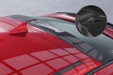 CSR Heckscheibenblend mit ABE für Kia Stinger GT HSB089-C Carbon Look Hochglanz (keine Lackierung erforderlich)
