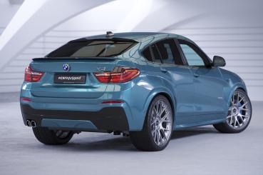 CSR Heckscheibenblend mit ABE für BMW X4 F26 HSB092-C Carbon Look Hochglanz (keine Lackierung erforderlich)