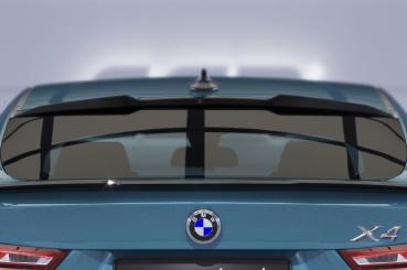 CSR Heckscheibenblend mit ABE für BMW X4 F26 HSB092-C Carbon Look Hochglanz (keine Lackierung erforderlich)