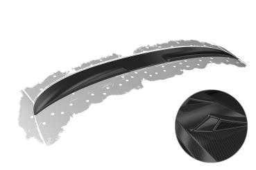 CSR Heckscheibenblend mit ABE für Mercedes-Benz GLC (C253) Coupe HSB093-C Carbon Look Hochglanz (keine Lackierung erforderlich)