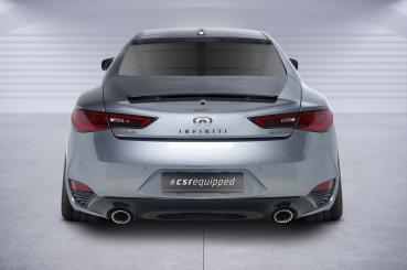 CSR Heckscheibenblende mit ABE für Infiniti Q60 Coupe HSB108-M Carbon Look matt strukturiert (keine Lackierung erforderlich)