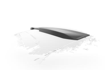 CSR Heckscheibenblende mit ABE für Infiniti Q60 Coupe HSB108-M Carbon Look matt strukturiert (keine Lackierung erforderlich)