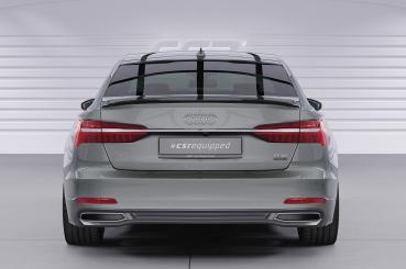 CSR Heckscheibenblend mit ABE für Audi A6 C8 (Typ 4K/F2) Limousine HSB110-L Lackierung erforderlich (schwarz matt)