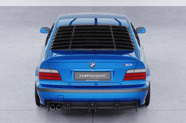 CSR Heckscheibenblend mit ABE für BMW 3er E36 Coupe HSB111-L schwarz matt (Lackierung erforderlich)
