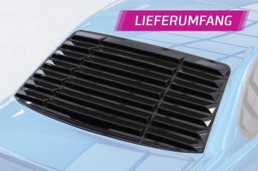 CSR Heckscheibenblend mit ABE für BMW 3er E36 Coupe HSB111-L schwarz matt (Lackierung erforderlich)
