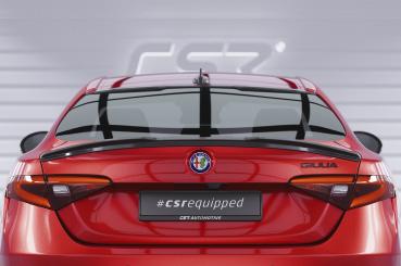 CSR Heckscheibenblend mit ABE für Alfa Romeo Giulia (Typ 952) HSB113-M Carbon Look matt strukturiert (keine Lackierung erforderlich)