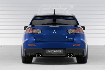 CSR Heckscheibenblend mit ABE für Mitsubishi Lancer (CY0)/ Evolution X/ Evo X HSB129-M Carbon Look matt strukturiert (keine Lackierung erforderlich)