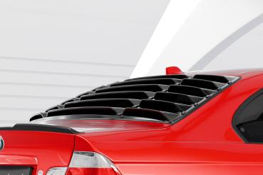 CSR Heckscheibenblende für BMW 3er E46 Coupe HSB137-S Strukturiert schwarz matt (keine Lackierung erforderlich)