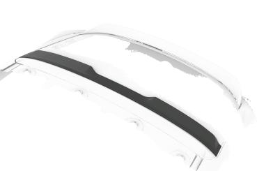 CSR Heckscheibenblend mit ABE für BMW X2 / iX2 U10 HSB144-L schwarz matt (Lackierung erforderlich)
