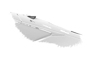 CSR Heckscheibenblende für Honda Civic (11 Gen. / FL5) Schrägheck HSB145-G Glossy schwarz Hochglanz (keine Lackierung erforderlich)