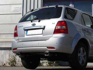 Fox Endrohrgeweih 135x80 Typ 53 rechts/links für Kia Sorento JC – Edelstahl, EG-Gutachten
