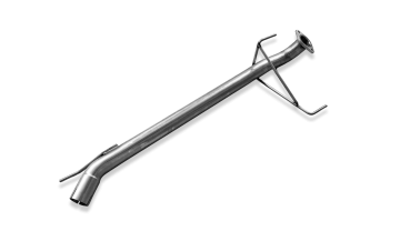 Fox Mittelschalldämpfer-Ersatzrohr für Kia Sorento JC – Edelstahl, Rohr 60/55 mm, nur für Rennsport