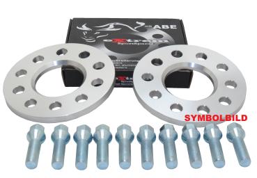 Novus NJT ALU Spurverbreiterung 10 mm für Alfa Romeo 159 / Brera / Spider (939) – inkl. Radschrauben – mit ABE