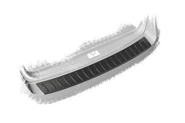 CSR Ladekantenschutz für Skoda Octavia III (Typ 5E) Combi LKS003-G Glossy schwarz Hochglanz (keine Lackierung erforderlich)