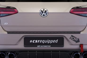 CSR Ladekantenschutz für VW Golf 7 Facelift LKS007-G Glossy schwarz glänzend (keine Lackierung erforderlich)
