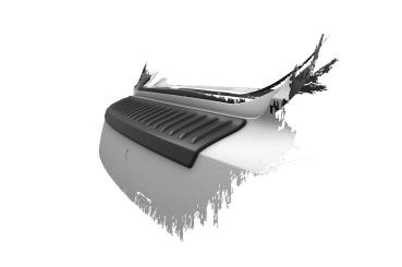 CSR Ladekantenschutz für Audi A8 (D5) LKS016-G Glossy schwarz Hochglanz (keine Lackierung erforderlich)