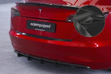 CSR Ladekantenschutz für Tesla Model 3 LKS024-G Glossy schwarz glänzend (keine Lackierung erforderlich)