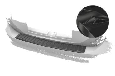 CSR Ladekantenschutz für VW Passat B7 (3C) Variant LKS025-G Glossy schwarz Hochglanz (keine Lackierung erforderlich)