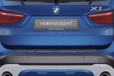 CSR Ladekantenschutz für BMW X1 F48 LKS026-G Glossy schwarz Hochglanz (keine Lackierung erforderlich)