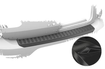 CSR Ladekantenschutz für VW Arteon (Typ 3H) LKS028-G Glossy schwarz Hochglanz (keine Lackierung erforderlich)