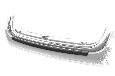 CSR Ladekantenschutz für Tesla Model Y LKS045-G Glossy schwarz Hochglanz (keine Lackierung erforderlich)