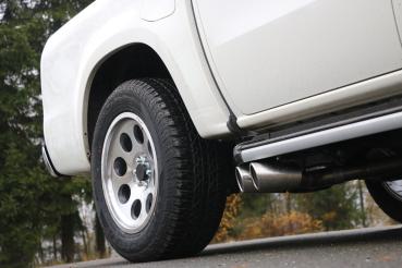 Fox passend für Mercedes X-Klasse 4matic Endrohrsystem Ausgang seitlich rechts und links am Fahrzeug - 2x90 Typ 16 rechts/links MB230000-132