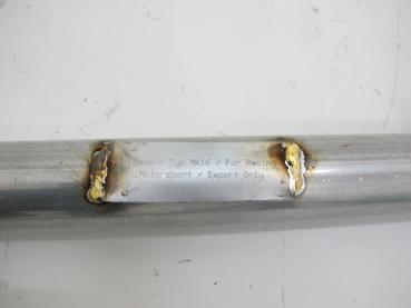 Novus Vor-/Mittelschalldämpfer Ersatzrohr Gruppe N für Audi A3 8L / Seat Leon, Toledo 1M / Skoda Octavia 1U / VW Golf 4, Bora, New Beetle – Motorsport