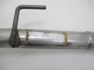 Novus Vor-/Zentralschalldämpfer Ersatzrohr Gruppe N für VW Passat 35i Limousine/Variant – aluminierter Stahl – Motorsport/Racing