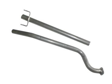 Novus Vor-/Mittelschalldämpfer Ersatzrohr Gruppe N für Opel Astra G (T98) Fließheck/Stufenheck/Caravan/Cabrio/Coupe – aluminierter Stahl – Motorsport/Racing