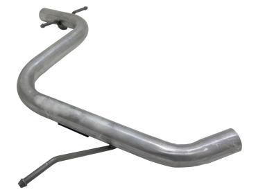 Novus Vor-/Mittelschalldämpfer Ersatzrohr Gruppe N für Audi A3 8P / VW Golf V / Scirocco 3 – aluminierter Stahl – Motorsport/Racing