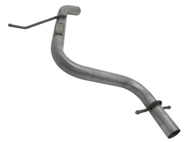 Novus Vor-/Mittelschalldämpfer Ersatzrohr Gruppe N für Audi A3 8P / VW Golf V / Scirocco 3 – aluminierter Stahl – Motorsport/Racing