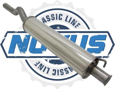 Novus Classic-Line Serien Vorschalldämpfer für Audi 80 B4 Limousine & Avant – Edelstahl – mit E-Prüfzeichen
