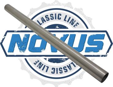 Novus Classic-Line Serien Verbindungsrohr für VW Golf 2/3/4 Cabrio, Jetta 2, Passat 35i & Vento – Edelstahl – mit 50 mm Anschluss