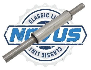 Novus Classic-Line Serien Vorschalldämpfer für VW Golf 2 1.8 16V – Edelstahl – mit E-Prüfzeichen