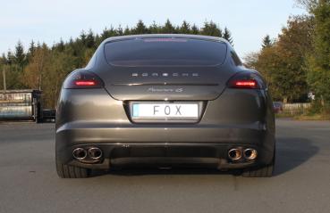 Fox passend für Porsche Panamera 3,6l Endschalldämpfer rechts/links - 2x115x85 Typ 44 rechts/links  PO120014-748