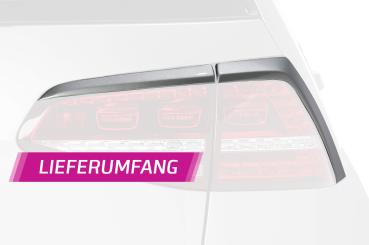 CSR Rücklichtblenden für VW Golf 7 (Typ 1K) RB007-L Lackierung erforderlich (schwarz matt)