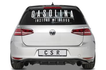 CSR Rücklichtblenden für VW Golf 7 (Typ 1K) RB007-L Lackierung erforderlich (schwarz matt)