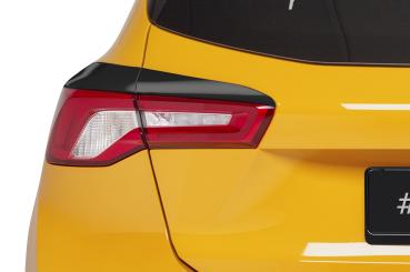 CSR Rücklichtblenden für Ford Focus MK4 Schrägheck RB014 schwarz matt (Lackierung erforderlich)