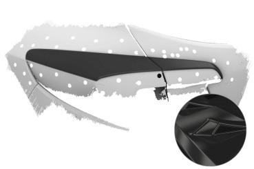 CSR Rücklichtblenden für Renault Megane III Grand Tour RB021-G Glossy schwarz Hochglanz (keine Lackierung erforderlich)